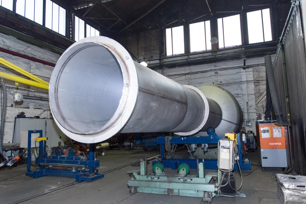 Manufacturing of a steam jet compressor in the Körting Hannover plant